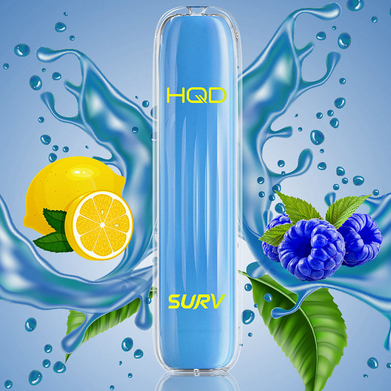 HQD Wave 600 - Einweg E-Shisha - Blue Razz Lemon